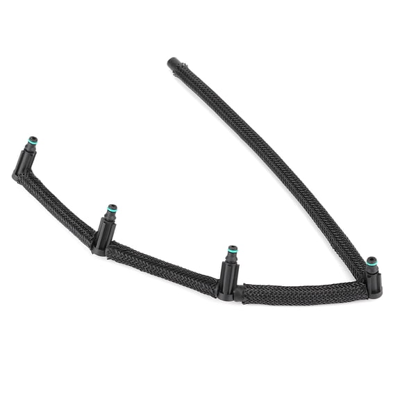 M Buder Diesel Leak Off Return Fuel Pipe Line 1574Q5 Replacement, 10.24 inches / 26 cm, Fits for Ford Fiesta Focus Fusion