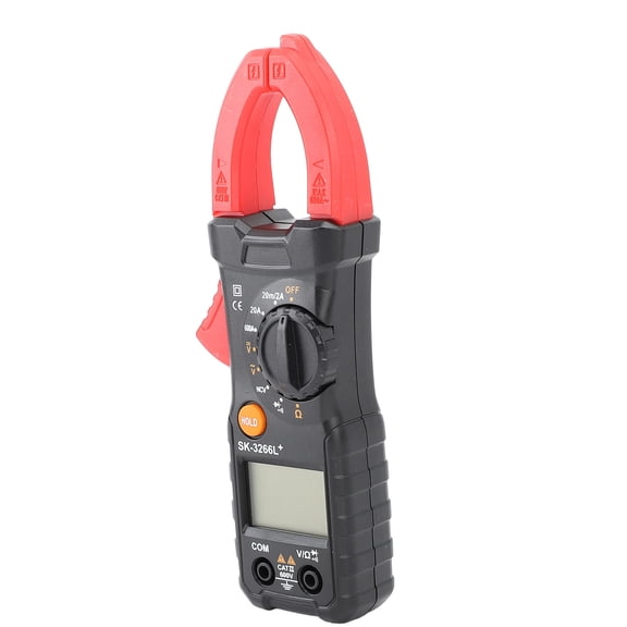 M Buder Digital Clamp Meter Multifunctional High Accuracy Smart Automatic Range Voltage Current Resistance Tester Multimeter with Batteries (7.87 inches / 20 cm) for Electrical Testing