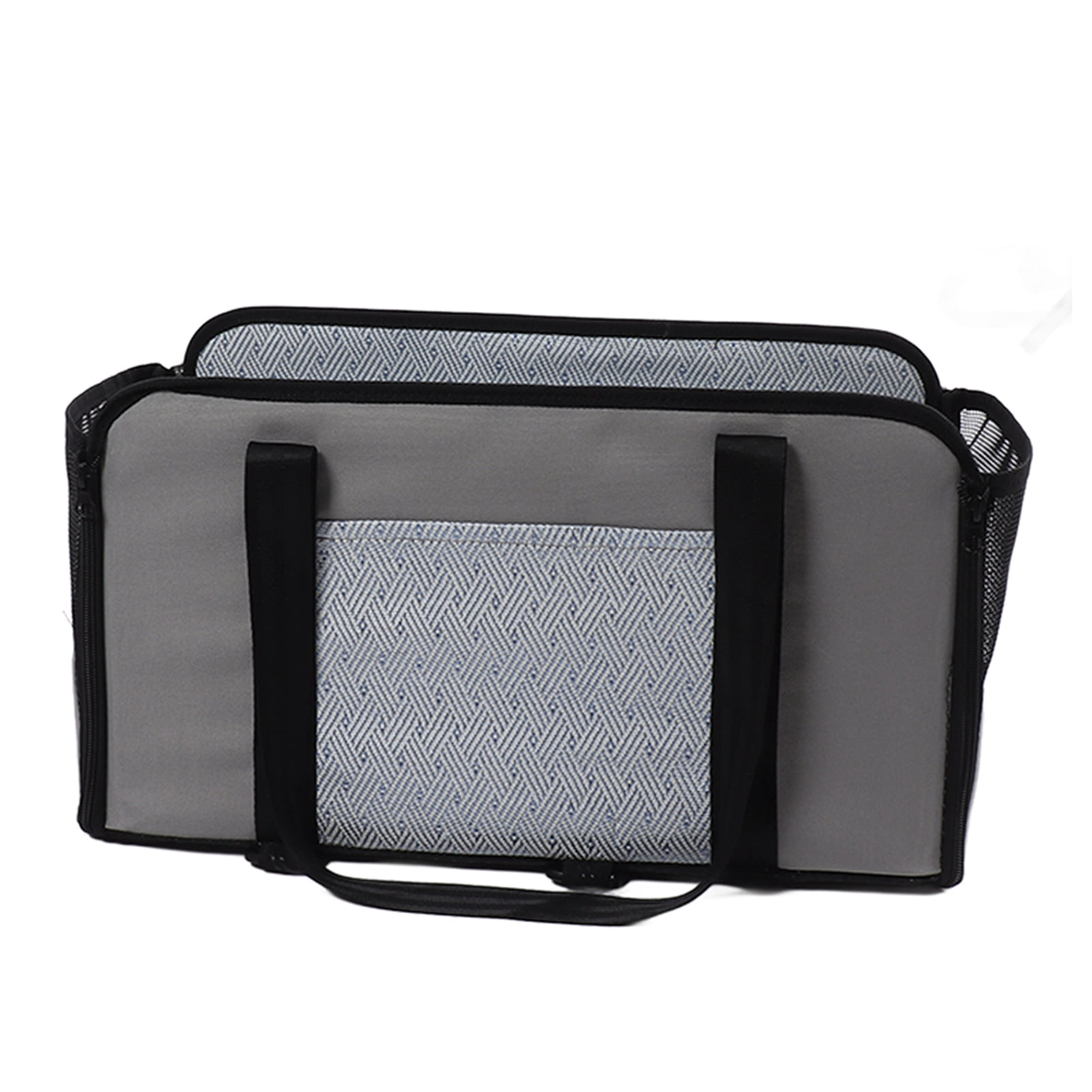 M Buder Dog Car Basket High Strength 600DPU Polyester Portable Pet Booster Seat Travel Chair for Cat Puppy, 17.7 inches / 45 cm