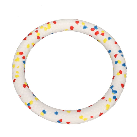 M Buder Dog Flying Ring Toys Floating Interactive Elastic ETPU Bite Resistant Pet Flying Discs Ring Toy For Training And Fetching Games - 19 inches / 48.26 cm