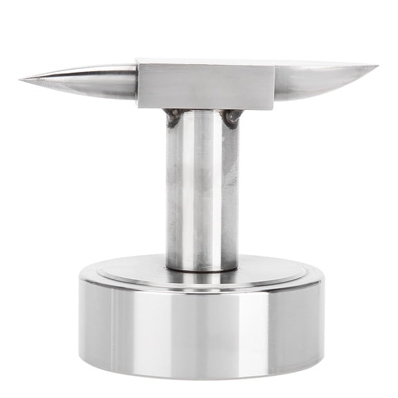 M Buder Double Horn Anvil with Wide Base, Jewelry Processing Tool, Silver Forming and Shaping Equipment