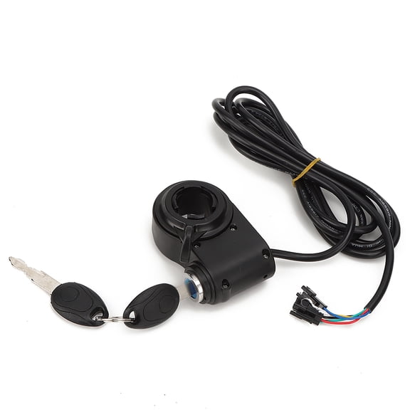 M Buder Durable Thumb Lock Electric Scooters EBike Bicycle Throttle Grip Accessory Black (8.66 inches / 22 cm)