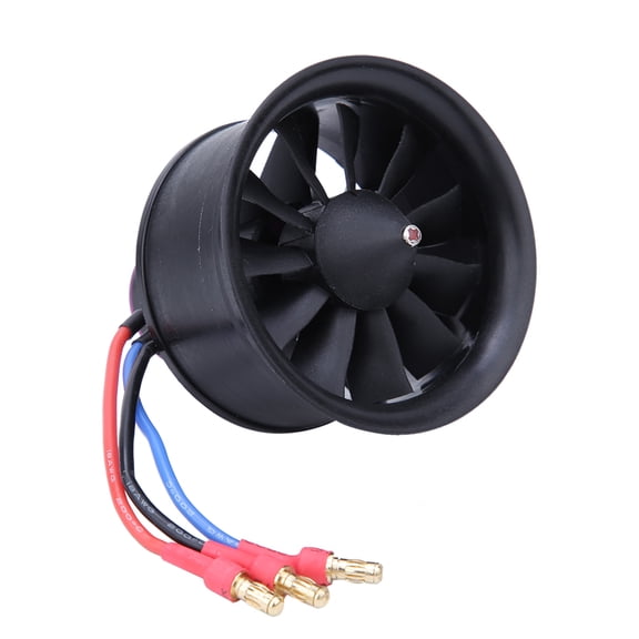 M Buder For EDF 50mm 11 Blades Fan Propeller with Motor RC Airplane Plane Model Accessories KV4300 4S Brushless Replacement Parts High Performance Durable Upgrade Kit