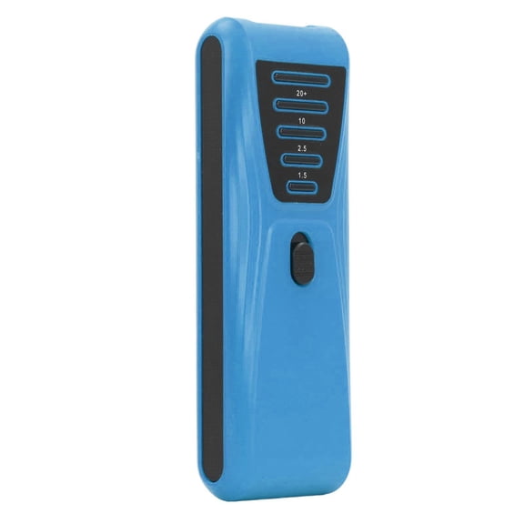 M Buder EMF Meter 5 Colorful LED Indicators Electromagnetic Field Radiation Detector Magnetic Field Tester for Home Inspecting, Blue (6.69 x 2.36 x 1.18 inches / 17.0 x 6.0 x 3.0 cm)