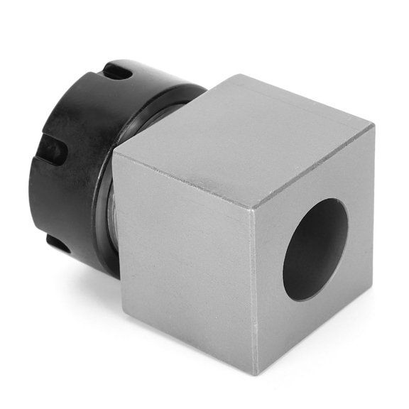 M Buder ER32 Collet Block Chuck Holder for Lathe Engraving Machine CNC Fast Set-Ups, Hardened Steel, Square Size