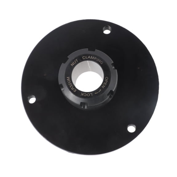 M Buder ER32 Collet Chuck Clamping Straight Hole Lathe Tool 32mm Inner Diameter Compact CNC Milling Table Machine Replacement Equipment (16 in / 40.6 cm Outer Pack)