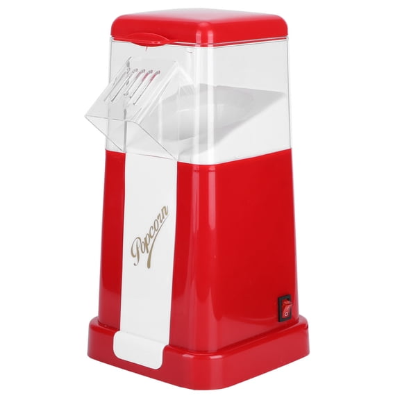 M Buder Electric Automatic Popcorn Machine Mini Portable Popcorn Maker Household Corn Popper for Kitchen EU Plug 220V (5.9 x 5.9 x 11.4 inches / 15 x 15 x 29 cm)