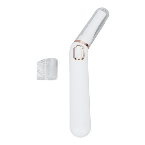 M Buder Electric Bikini Trimmer for Women, Dry Use Safe Angled Fit Portable Bikini Shaver Hair Remover with LED Light & Limiting Comb (7.48 in / 19 cm, AAA Battery Operated, Cordless)