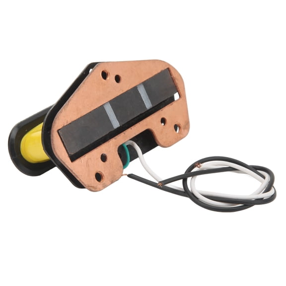 M Buder Electric Guitar Pickup Single Coil TL Style Bridge Lower Pickup Plastic and Metal Replacement Part Improve Sound Quality 5.51 inches / 14 cm Black