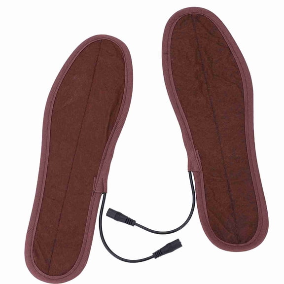 M Buder Electric Heated Shoe Insoles Premium Winter Feet Warmer with Temperature Controller for Outdoor Sports Size 39-40 (9.8 inches / 25 cm)