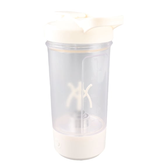 M Buder Electric Mixer Cup Quiet Plastic Leak Proof Portable Fully Automatic 500mAh Shaker Bottle for Protein Milk Coffee Battery Operated Mix Bottle Sports Equipment