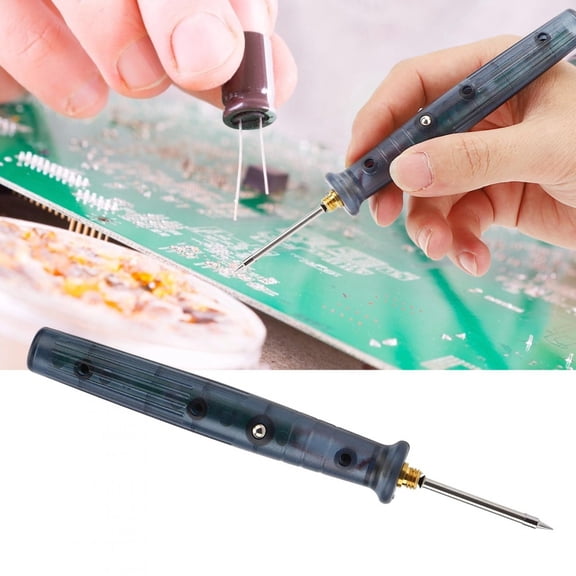 M Buder Electric Soldering Iron USB 3-Gear Temperature Adjustable Soldering Pen Kit for Home Electronics Maintenance Portable 5V 8W Tool
