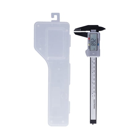 M Buder Electronic Digital Caliper Measuring Tool LCD Display 0-150mm 6 Inches Lightweight Durable DIY Supplies