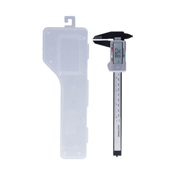 M Buder Electronic Digital Caliper Measuring Tool LCD Display 0-150mm 6 Inches Lightweight Durable DIY Supplies