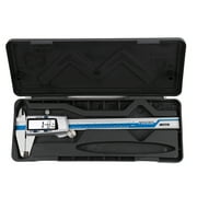 M Buder Electronic Digital Caliper Stainless Steel Slide Measuring Tool Electronic Micrometer Caliper with Large LCD Screen 3 Measurement Units Switchable 6 in / 150 mm