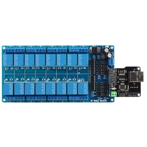 M Buder Ethernet Control Module LAN WAN Network WEB Server RJ45 Port 16-Channel Relay