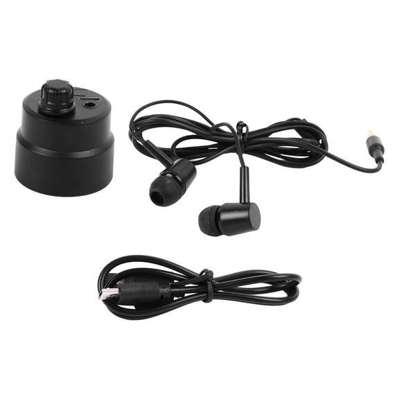 M Buder F01 Water Leakage Detection Sound Amplifier Enhanced Audio Listening Device and Wall Door Voice Ear Spy Tool with Built-In Battery, 10 Inches / 25.4 CM