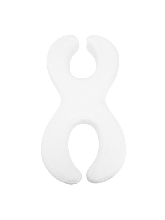 Face Pillow for Side Sleepers Memory Foam Ear Piercing Pillow Soft Washable Support for Deep Sleeping White 9cm / 3.54in