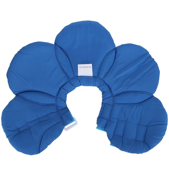 M Buder Flower Shape Dog Protective Collar Adjustable Pet Soft Wound Recovery Neck Cone Collar for Dogs and Cats, Blue Medium Size, Dimensions: 11.02 inches / 28.0 cm Length