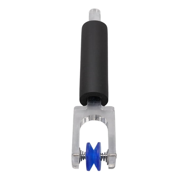 M Buder Foil Crimper Burnisher for Glass Stain Glass Tools Portable Aluminum Foil Crimping Tool Stainless Steel Anti Slip Handle 6.3 inches / 16 cm Hand Tool for DIY Crafts