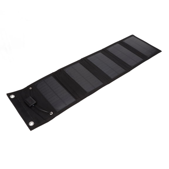M Buder Foldable Waterproof Solar Panel 15W Portable Solar Cell Charger with USB Port for Phone Laptop Camera Outdoors (8.27x5.51x1.57 in / 21.0x14.0x4.0 cm)