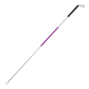 M Buder Folding Foldable Reflective Blind Cane Portable Anti-Shock Guide Walking Stick For Visually Impaired Seniors Aluminum Alloy Mobility Aid 50 Inches