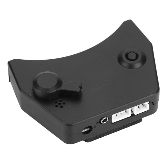 M Buder Folk Acoustic Guitar Soundhole Preamp Piezo Pickup with Bridge Transducer and Resonance Box Mic, 9V Battery Powered System for String Instrument Accessories, Black