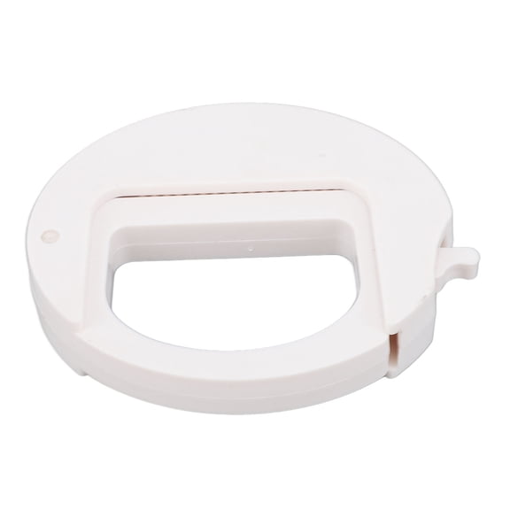 M Buder Food Bag Sealing Clip Multi Functional Safety Space Saving Portable Magnetic Snack Storage Clip for Kitchen Organization Abs Plastic Accessories White