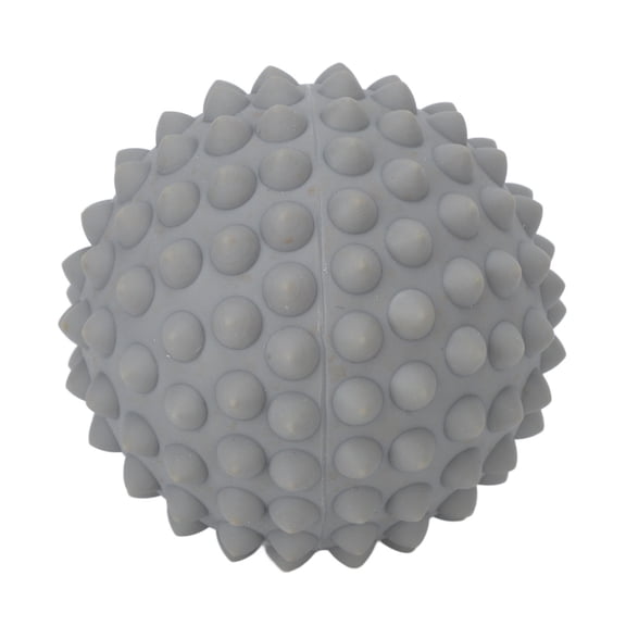 M Buder Foot Massage Spiky Balls Gray 3.5 inches / 9 cm Muscle Recovery Myofascial Release Trigger Point Foot Massage Roller Ball For Deep Tissue Back Neck Relaxation