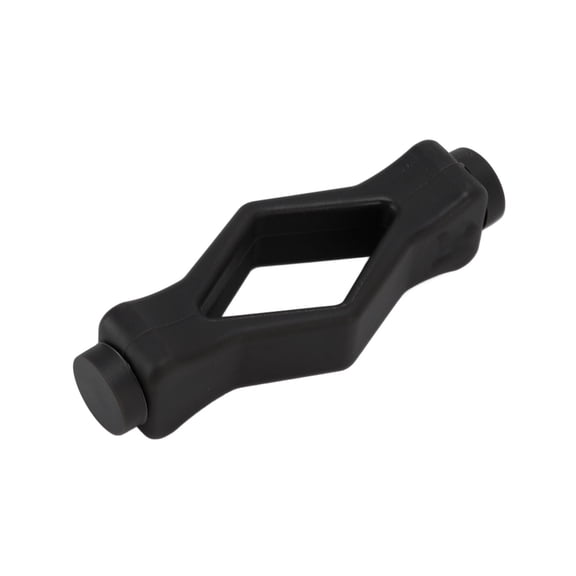 M Buder Front Load Washer Door Prop Mouth Shape Strong Magnet Washer Door Stop Prop for Keeping Washing Machine Dry and Fresh, Odor-Free Silicone Shield Holder, 3.9 inches / 10 cm Black