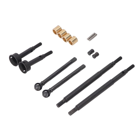 M Buder Front Rear CVD Drive Shaft for 1/18 RC Crawler Upgrades Parts RC Car Accessories High Carbon Steel 1144 Replacement Fit TRX4M Upgrade Perfect Repair Component (3.94 inches / 10 cm Length)