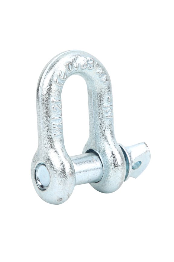 G210 Heavy Duty Bow Type Lifting Shackle 2 Ton Capacity Marine Towing Accessory 2 Pcs