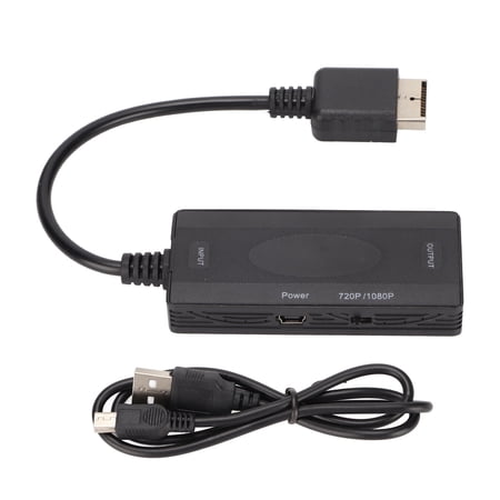 M Buder Game Console Adapter Cable Drive Free for PS2 to HD Multimedia Interface Converter for HDTV