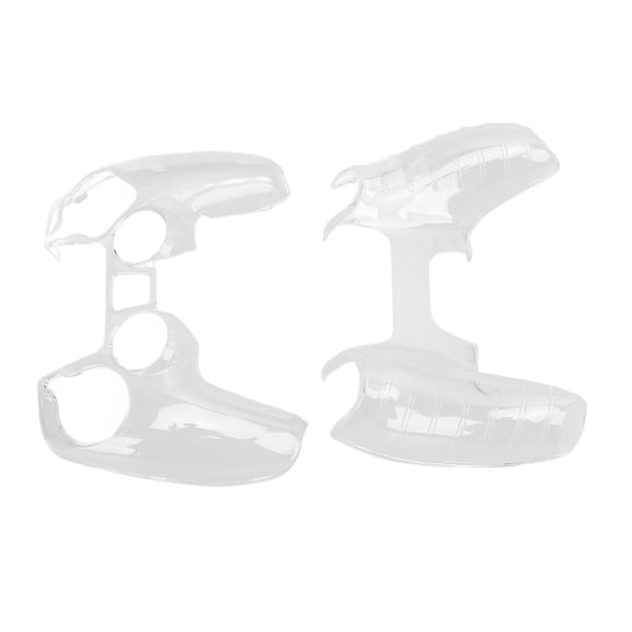 M Buder Gamepad Protective Case Transparent PC Hard Shell Portable Cover for PlayStation 5 Controller - 6.30 inches / 16 cm