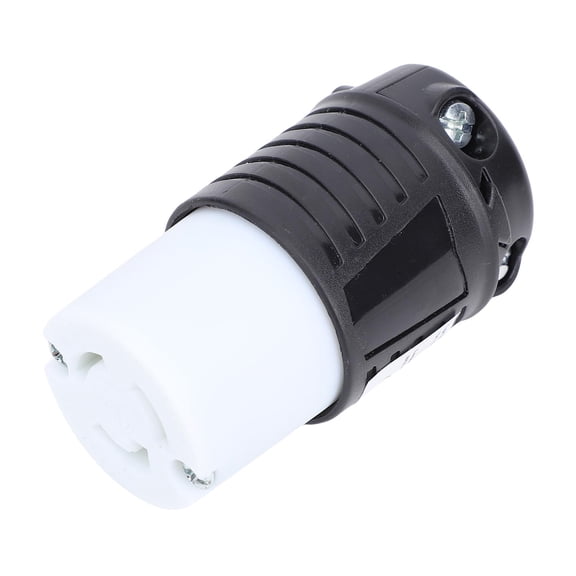 Generator Twist Lock Plug Adapter – NEMA L5-15P 15A Industrial Grade Heavy Duty Locking Plug For RV Campgrounds & Generator Power Sockets