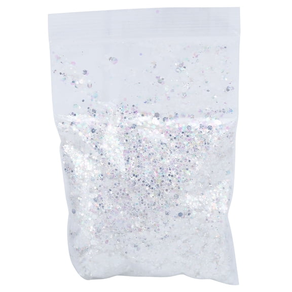 M Buder Glitter Confetti 50g / 1.76 oz MHB-22100A Fantasy Color PET Hex DIY Handicraft Accessories for Nail Art and Phone Case Decoration