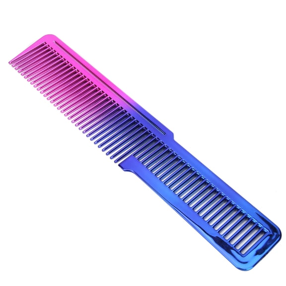 M Buder Gradient Color Barber Hair Comb Hairdressing Styling Tool, 8.1 inches / 20.5 cm, Multicolor