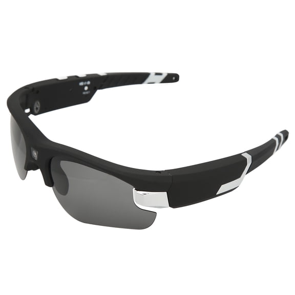 M Buder HD 1080P Action Camera Glasses Smart Video Recording Sunglasses with 4 Pairs of Interchangeable Lenses for Outdoor Cycling Driving Hunting, 10 Inches / 25.4 cm