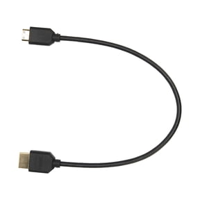 M Buder HD Multimedia Interface Extension Cable Micro 8K Mini HD Multimedia Interface Extension Cord for Laptop Tablet Phone Black 5.11 inches / 13.00 cm Premium ABS Wire