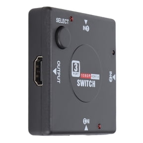 M Buder HD Multimedia Interface Switcher 3 In 1 Out Video Switcher Compatible for PS3 PS4 Xbox