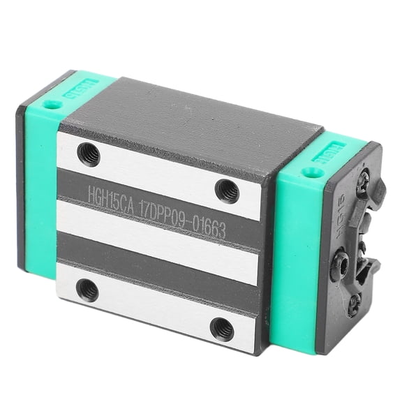 M Buder HGH15CA Linear Rail Block Carriage Guide Slider Bearing Steel Accurate Square Machine Tool Guide Rail Fixed M4x16 Thread Lock Type (7.00 cm / 2.75 in)
