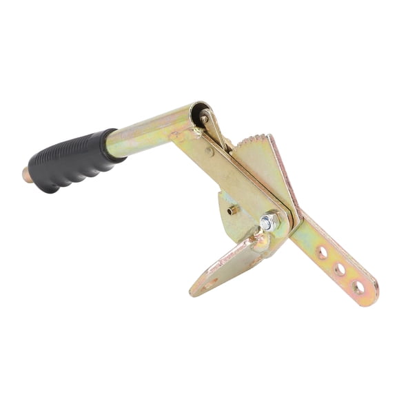 M Buder Hand Brake Lever Handle Antislip Galvanized Steel Universal Parking Brake Lever for Trailer RV Caravan Automotive Hitch & Towing Parts 13.38 inches / 34 cm