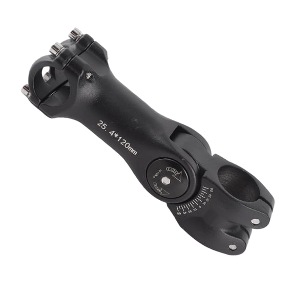 M Buder Handlebar Stem 60 Degree Adjustable Aluminum Alloy Stem Riser for Mountain Bikes, 1 x 4.7 inches / 25.4 x 120 mm, Precision Cycling Modification Part for Enhanced Riding Comfort