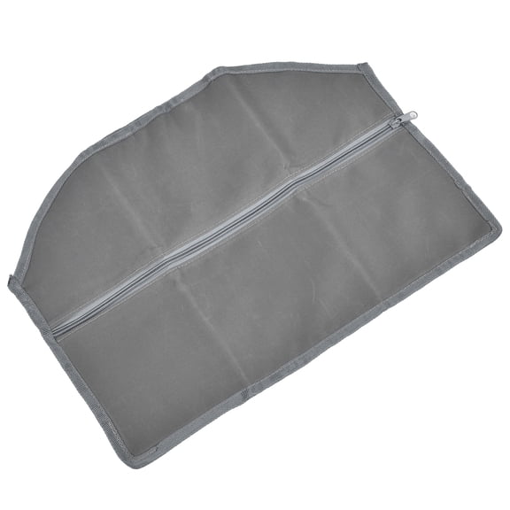 M Buder Hanger Diversion Safe Hidden Storage Hanging Organizer Compartment Container For Document And Money Stash Closet Secret Pocket Water-Resistant (17.5 inches / 44.5 cm) Gray