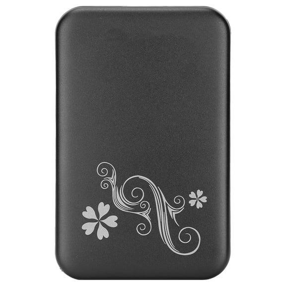 M Buder Hard Drive Enclosure 2.5in USB 3.0 Support 3TB 5Gbps Transmission Aluminium Alloy Plug and Play HDD Case Black (4.72 inches / 12.00 cm)