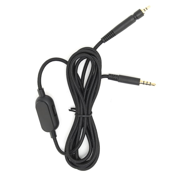 M Buder Headphone Audio Replacement Cable with Volume Level and Microphone Mute Control, 6.6ft/2m Extension Cord for PC373D GSP350 GSP500 GSP600 G4ME