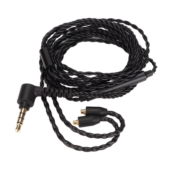 M Buder Headphone Upgrade Cable OFC Core MMCX Replacement Earphone Cable with Mic Volume Control for SE846 SE535[cite: 1]
