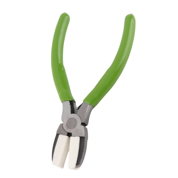 M Buder High Carbon Steel Plastic Nose Pliers for DIY Jewelry Making Beading Crafts Repair Tools, Effort Saving Nonslip Handle Sturdy Durable Wide Application Wire Bending Pliers, 5.5 inches / 14 cm