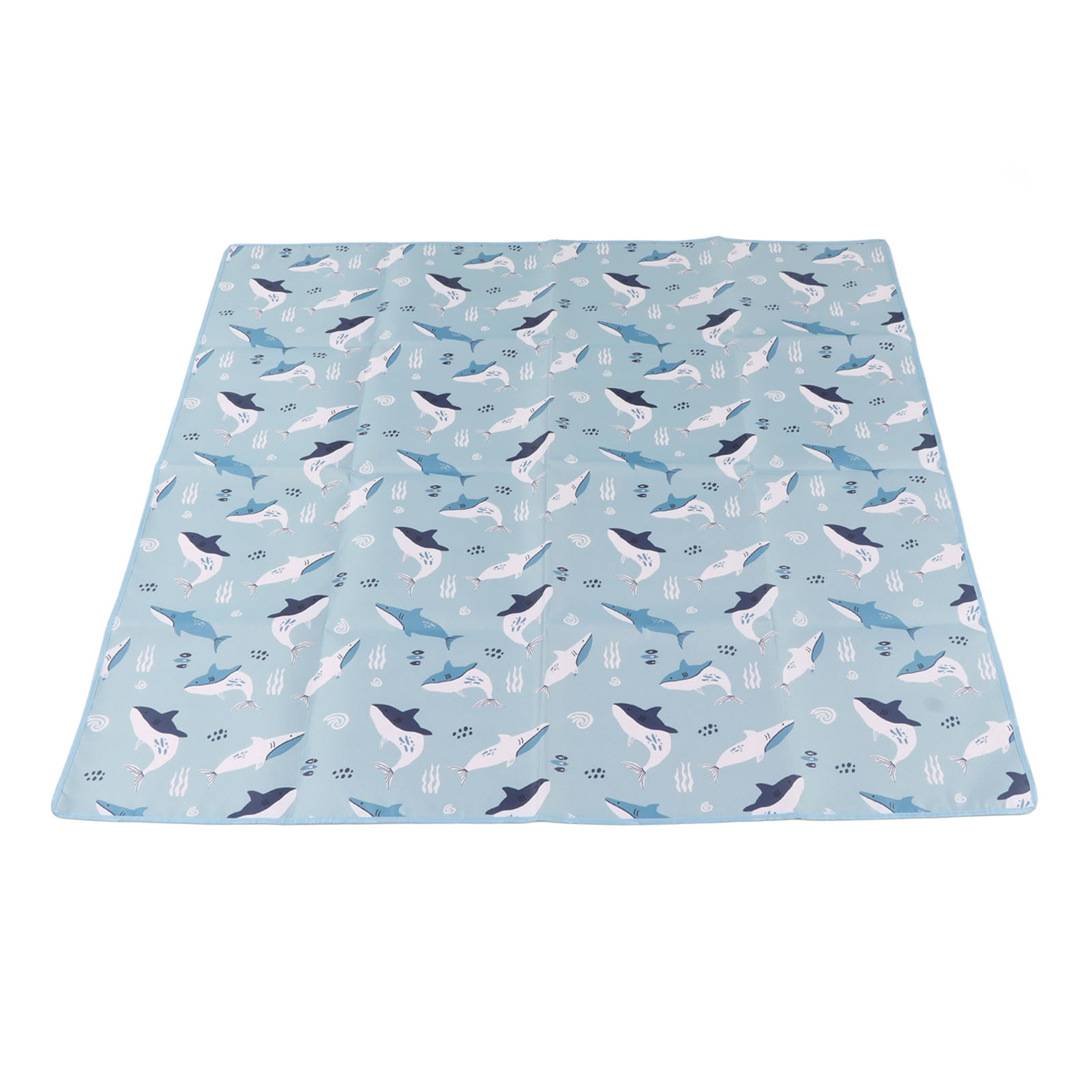M Buder High Chair Mat Waterproof Prevent Slip Large Portable Multi Functional Baby Play Mat for Indoor Picnic Toddler Crawling Floor Protection 43.3 x 43.3 Inches / 110 x 110 cm