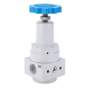 M Buder High Pressure Valve 1/2in BSPT Female Pneumatic Air Pressure Regulation Valve Heavy Duty Regulating Controller for Industrial Air Compression Systems
